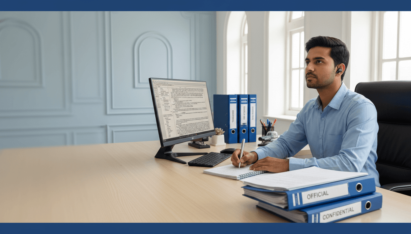 Shorthand Stenographer Government Jobs: Complete Career Guide (2026)